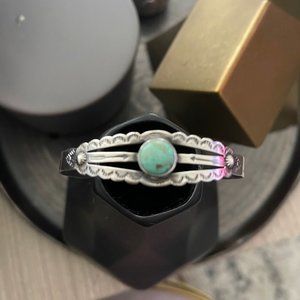 Sterling Silver Southwestern Turquoise Cuff Bracelet